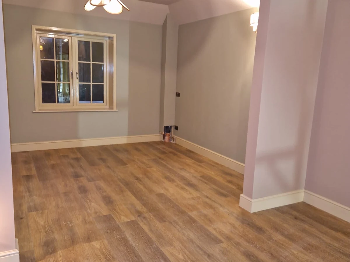 interior bathroom painting black accent wall preston rose decor