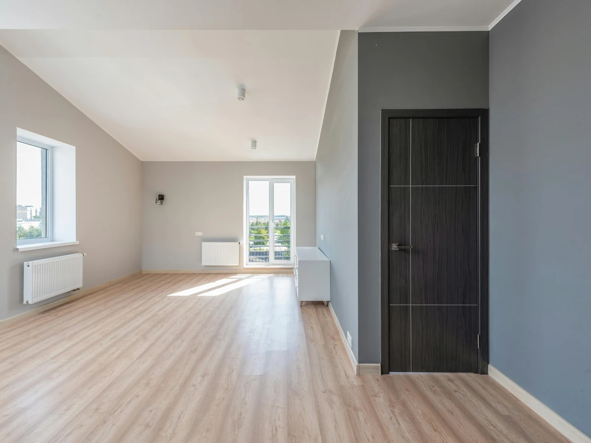 interior painting dove grey walls white ceiling charcoal door frames empty preston rose decor